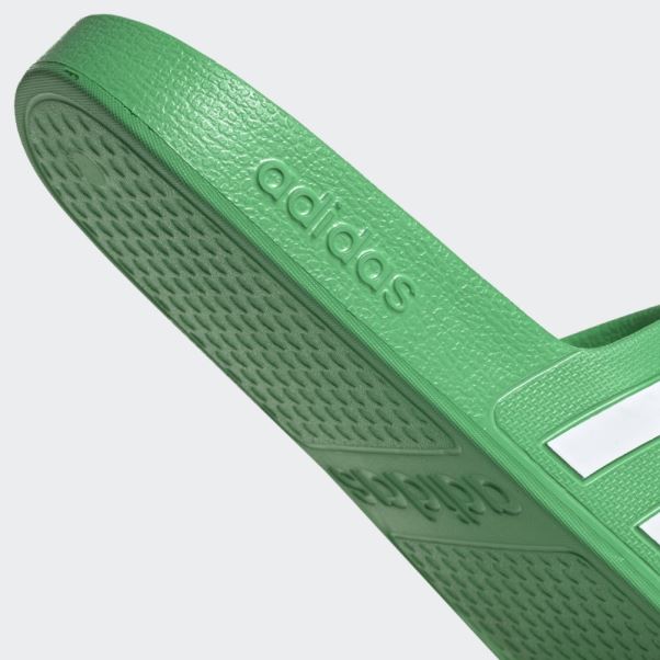 Claquettes Adilette Aqua Vertes Adidas
