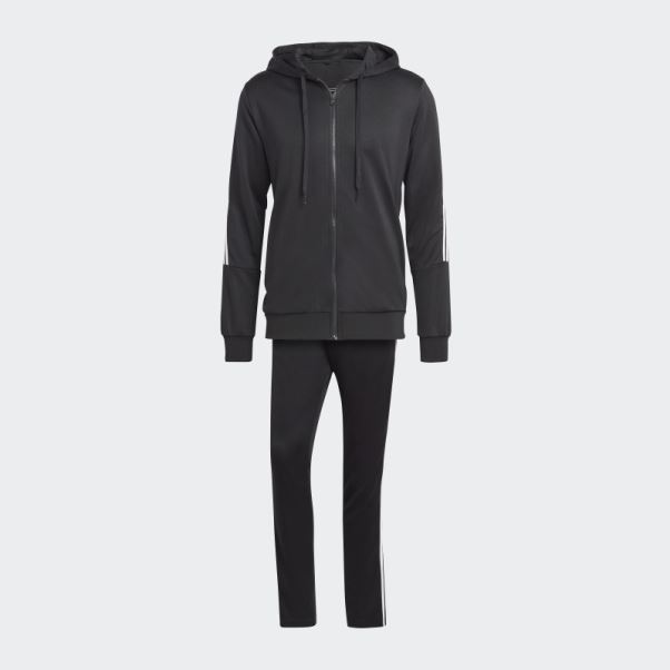 Adidas Survêtement 3 Bandes Noir