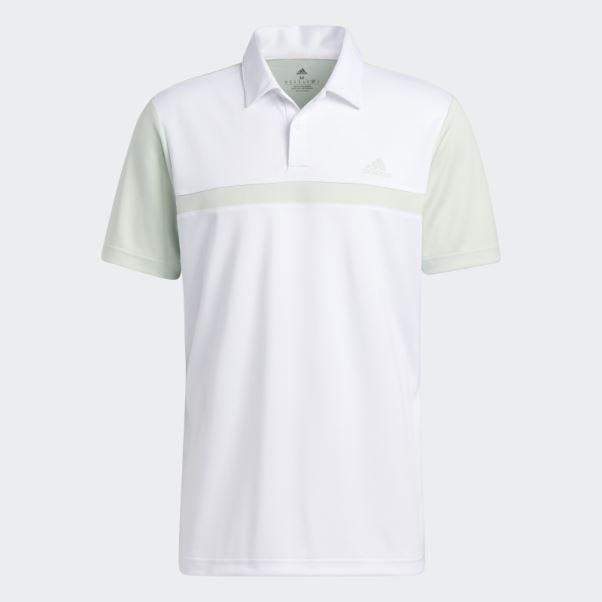 Polo Adidas Color Block Vert