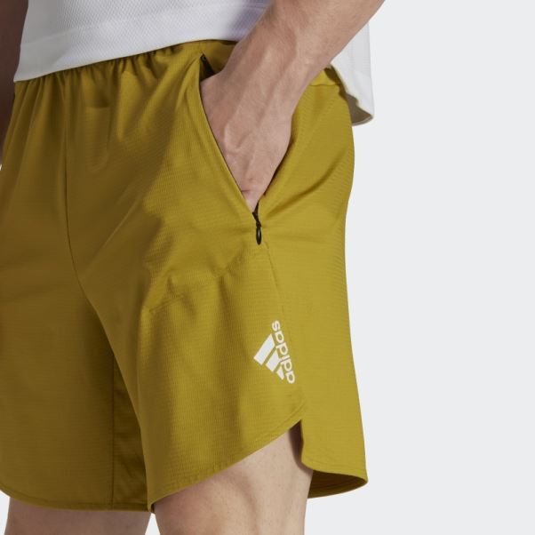 Short Adidas Olive Conçu Pour L'entraînement Heat.rdy Hiit