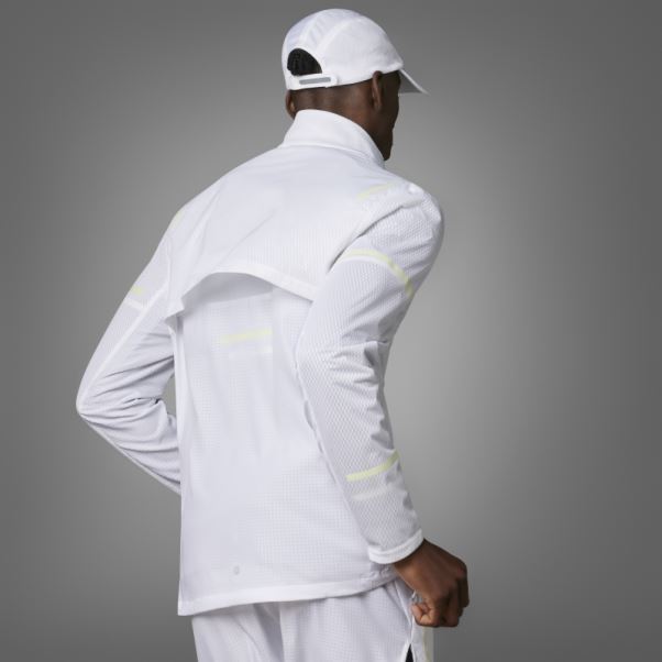 Adidas X-city Reflect At Night Veste De Running Blanc