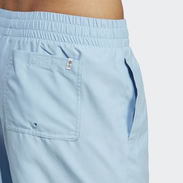 Short De Bain Uni Bleu Originals Essentials Adidas