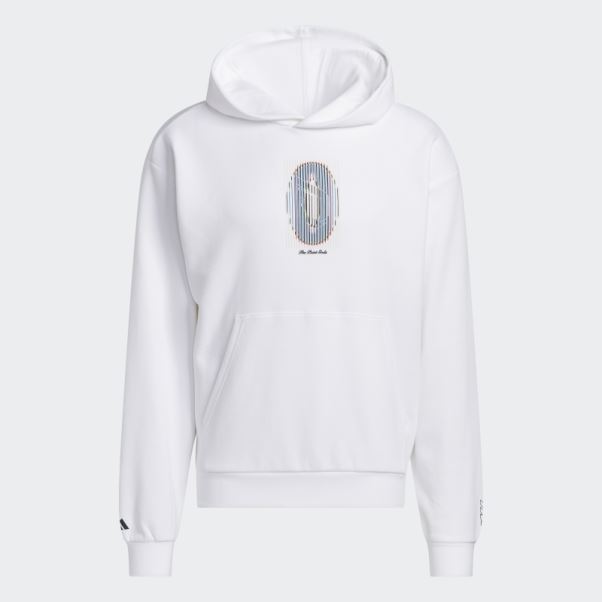 Adidas Dame Pg Sweat à Capuche Blanc