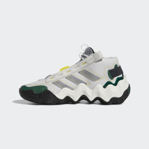 Adidas Exhibition B Candace Parker Mid Chaussures De Basket Gris