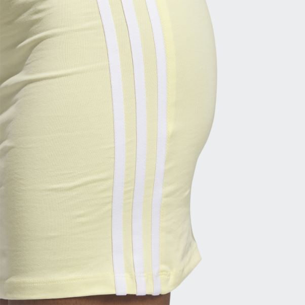 Adicolor Classics Robe D'été Moulante Jaune Adidas