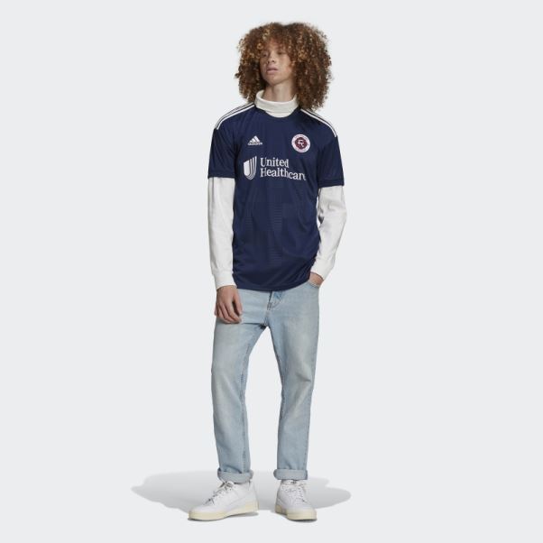 Adidas Maillot Domicile New England Revolution 22/23 Night Indigo