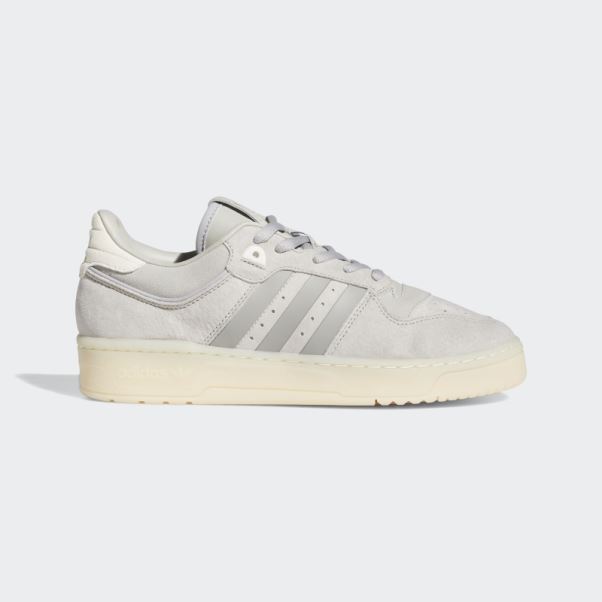 Chaussures Adidas Sésame Rivalry Low 86