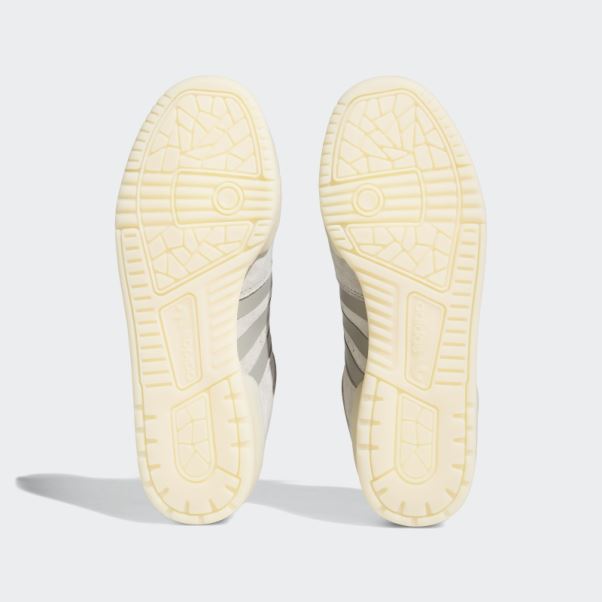 Chaussures Adidas Sésame Rivalry Low 86