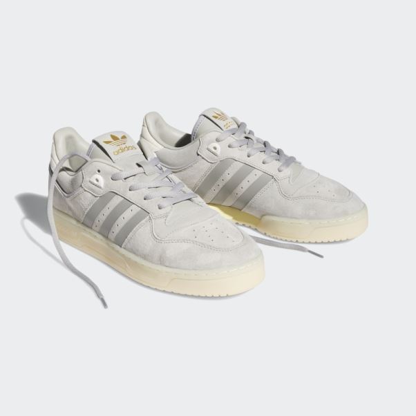Chaussures Adidas Sésame Rivalry Low 86