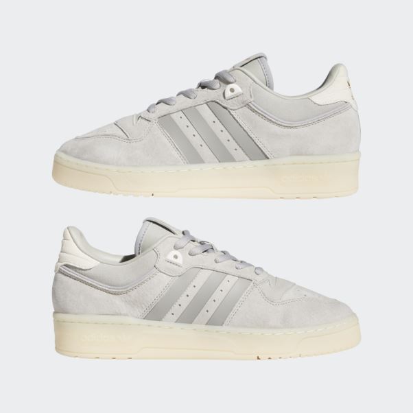 Chaussures Adidas Sésame Rivalry Low 86