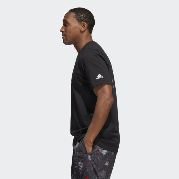 Dame D.o.l.l.a. Tee Shirt Ext Ply 2 Adidas Noir