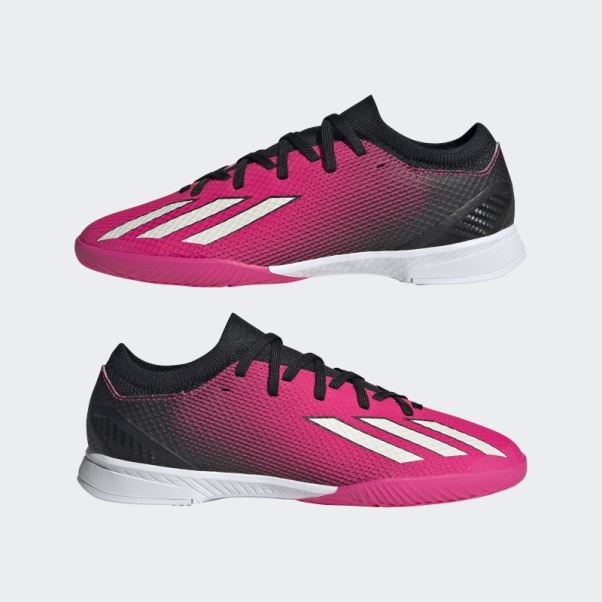 Adidas X Speedportal.3 Chaussures De Foot En Salle Rose