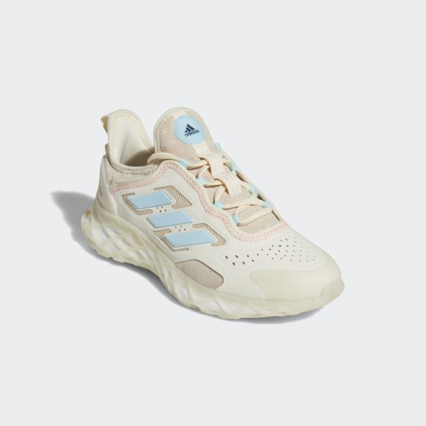 Teinte écru Chaud Adidas Web Boost Running Sportswear Lifestyle Chaussures