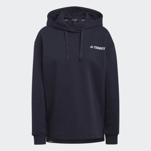 Encre Adidas Terrex Logo Sweat à Capuche Graphique