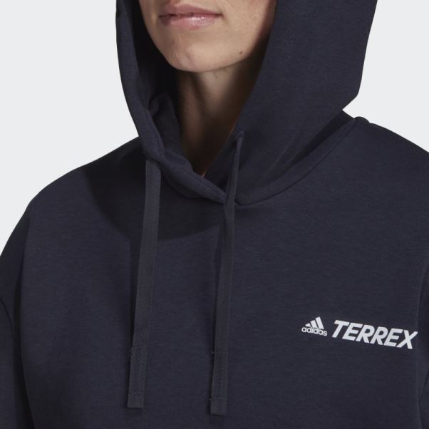 Encre Adidas Terrex Logo Sweat à Capuche Graphique