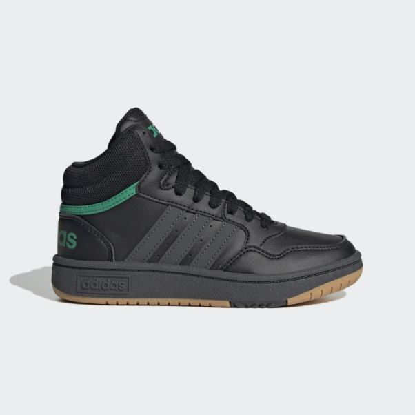 Adidas Hoops Mid Chaussures Noires