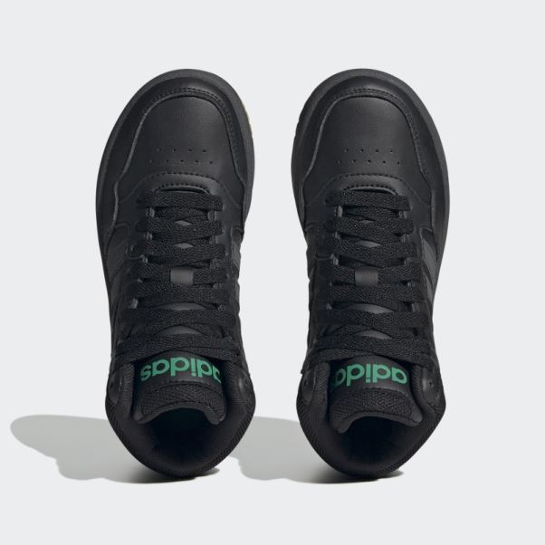 Adidas Hoops Mid Chaussures Noires