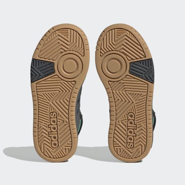 Adidas Hoops Mid Chaussures Noires