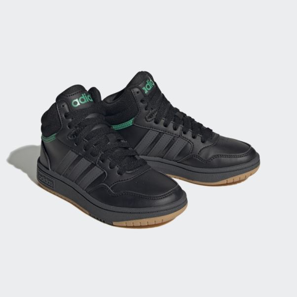 Adidas Hoops Mid Chaussures Noires