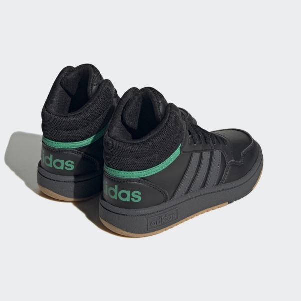 Adidas Hoops Mid Chaussures Noires