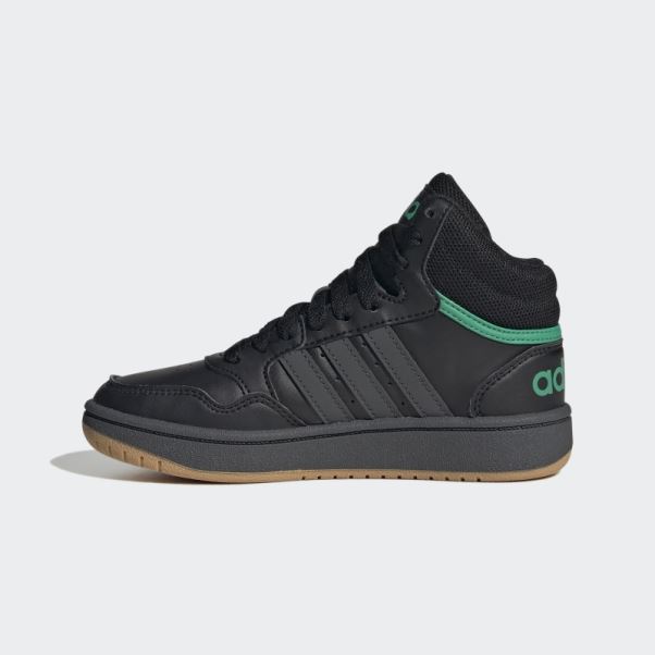 Adidas Hoops Mid Chaussures Noires