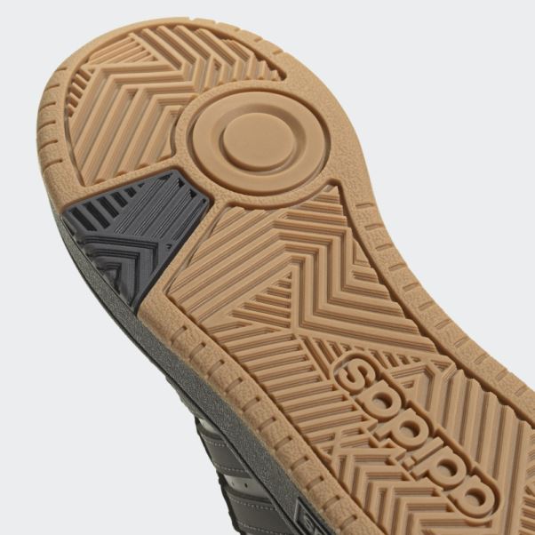 Adidas Hoops Mid Chaussures Noires