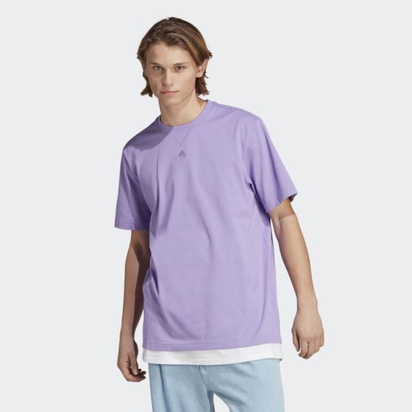T-shirt All Szn Violet Adidas
