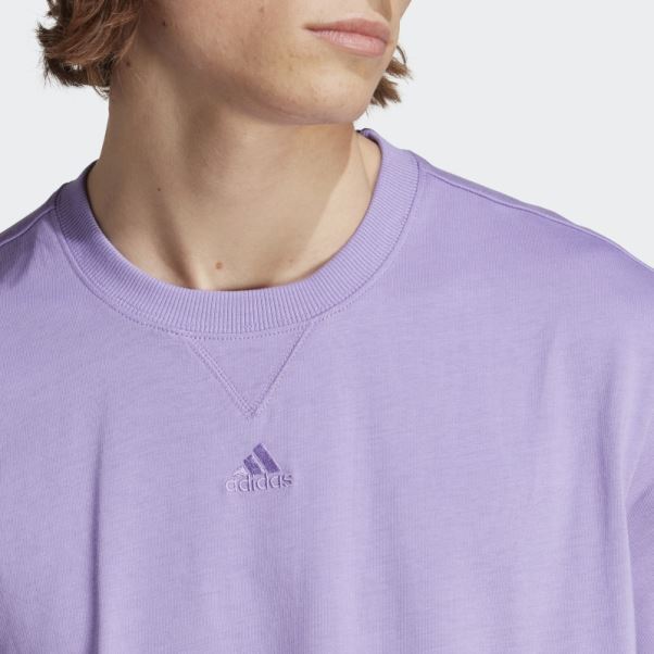 T-shirt All Szn Violet Adidas