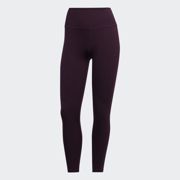 Legging Adidas Optime Training 7/8 Bordeaux