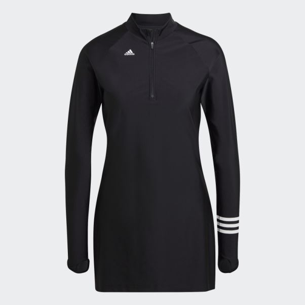 Adidas Haut De Maillot De Bain Manches Longues Noir