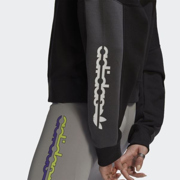 Sweat à Capuche Adidas Noir