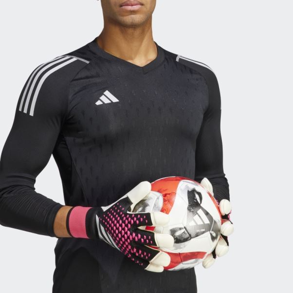 Gants De Gardien Hybride Adidas Prédateur Pro Promo Noir