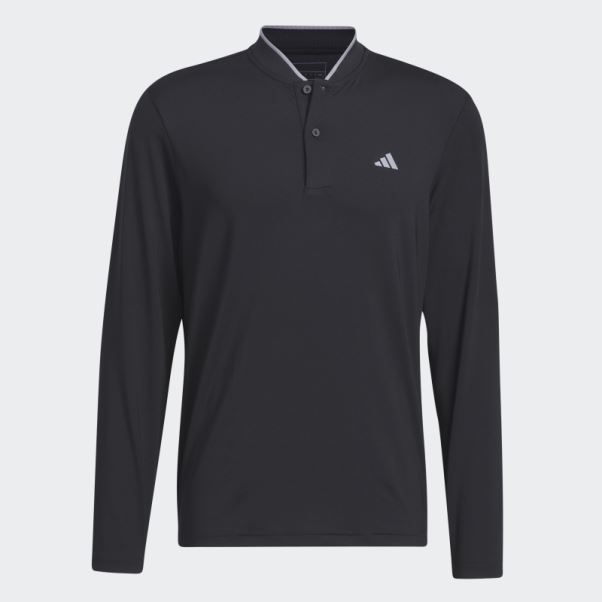 Polo Adidas Noir Manches Longues