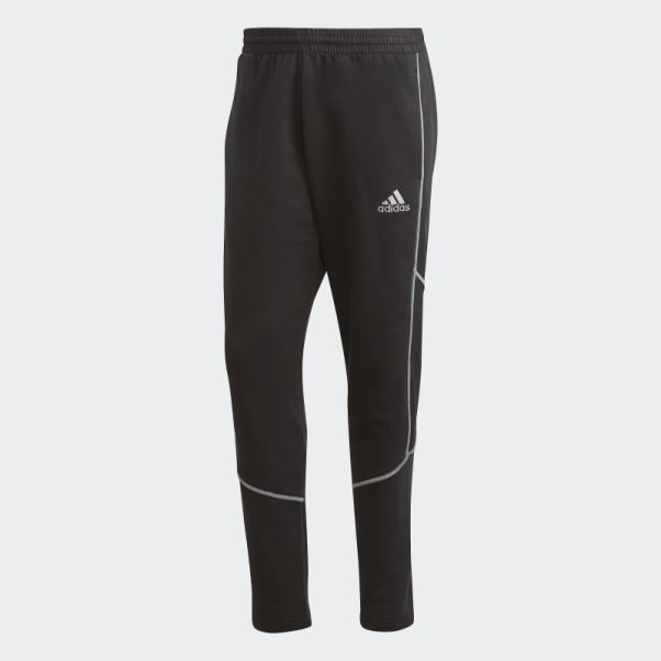 Pantalon De Jogging En Molleton Essentials Reflect-in-the-dark Noir Adidas
