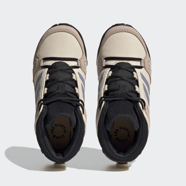 Chaussures De Randonnée Adidas Terrex Hyperhiker Mid Sable
