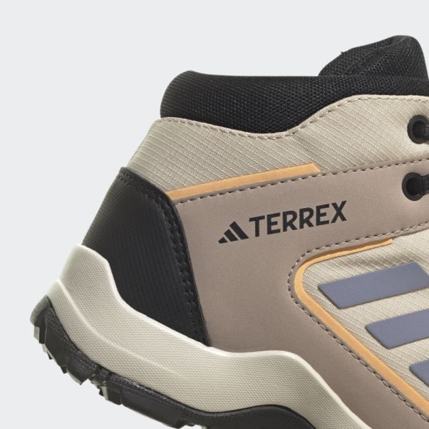 Chaussures De Randonnée Adidas Terrex Hyperhiker Mid Sable