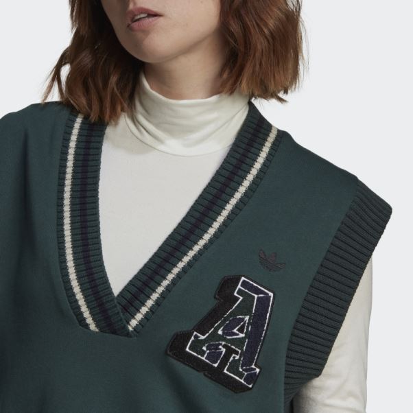 Adidas Originals Class Of 72 Gilet Vert Minéral Chaud