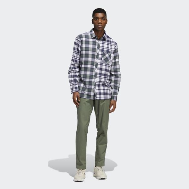 Pantalon De Survêtement Adidas Adicross Golf Vert Naturel S10