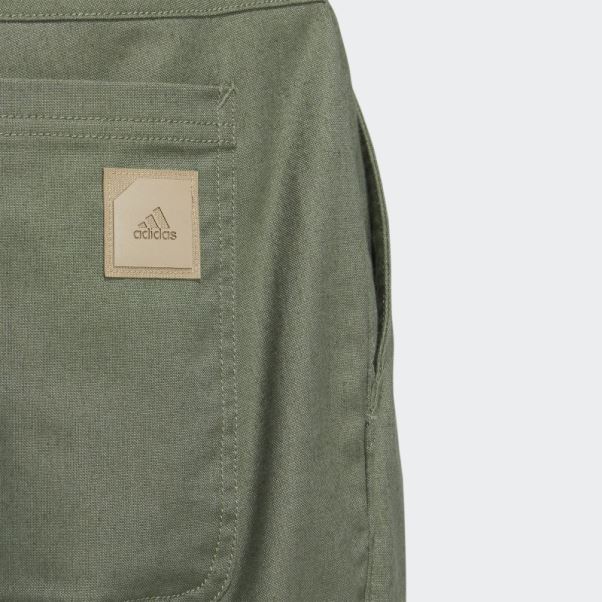Pantalon De Survêtement Adidas Adicross Golf Vert Naturel S10