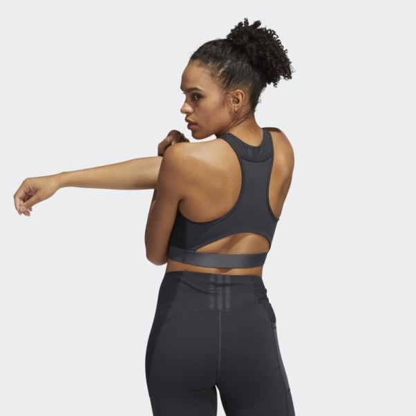 Soutien-gorge à Maintien Moyen Coreflow Carbone Adidas