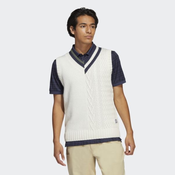Pull Adicross Blanc Adidas