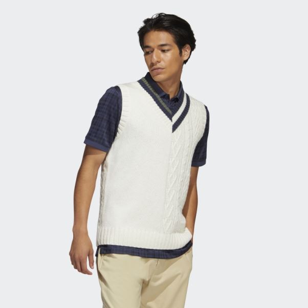 Pull Adicross Blanc Adidas