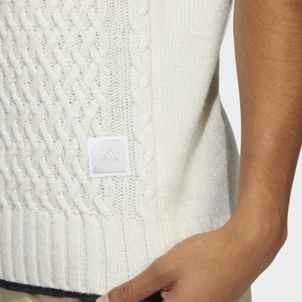 Pull Adicross Blanc Adidas