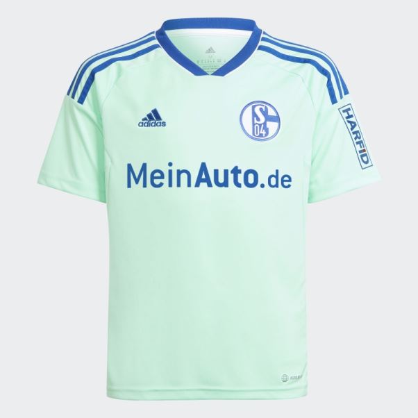 Fc Schalke 04 22/23 Troisième Maillot Adidas Menthe