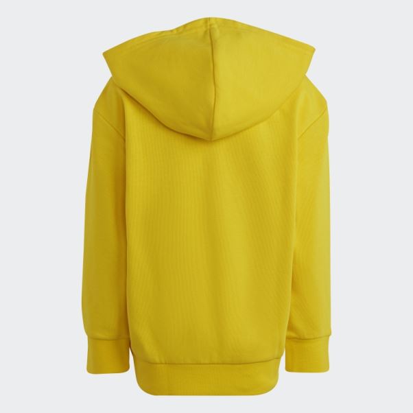 Adidas X Classic Lego Sweat à Capuche Jaune Fashion