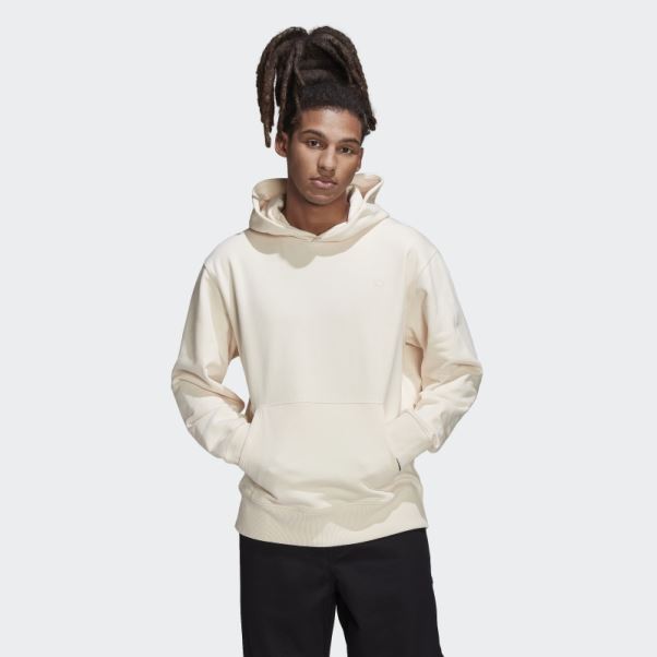Sweat à Capuche Adicolor Contempo French Terry Adidas Blanc