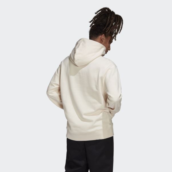 Sweat à Capuche Adicolor Contempo French Terry Adidas Blanc