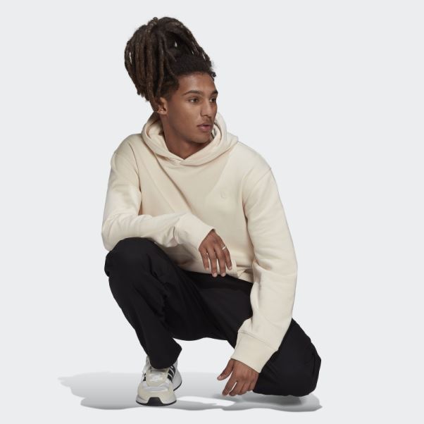 Sweat à Capuche Adicolor Contempo French Terry Adidas Blanc
