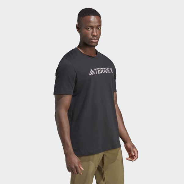 T-shirt Terrex Logo Classique Noir Adidas