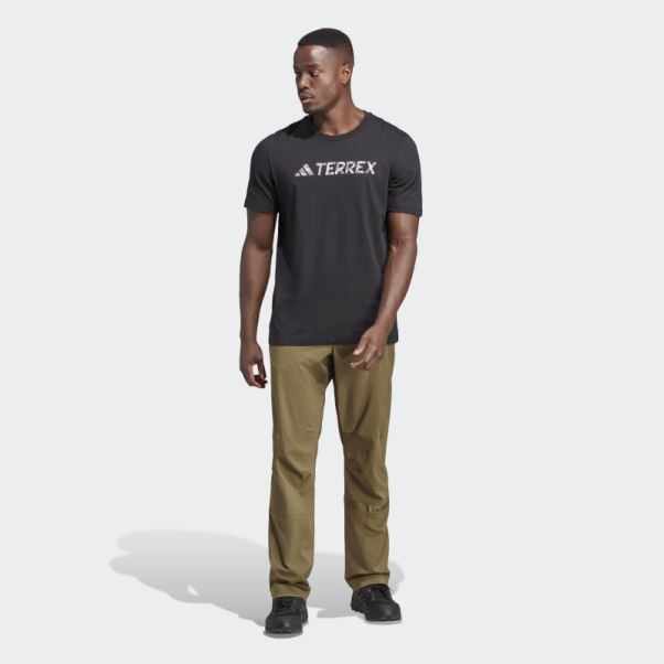 T-shirt Terrex Logo Classique Noir Adidas